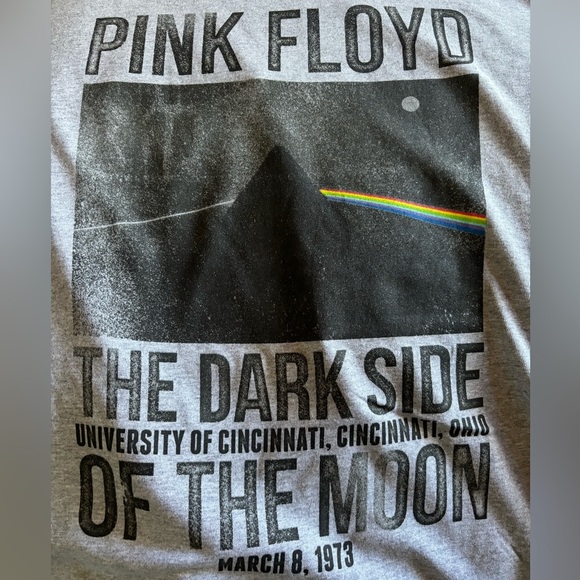 Pink Floyd Dark Side of The Moon Ohio 1973 Concert t shirt - Picture 5 of 6